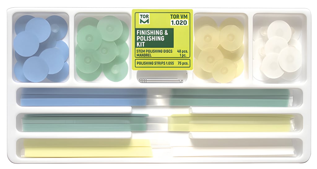 Finishing & Polishing Kit, Stem Discs
