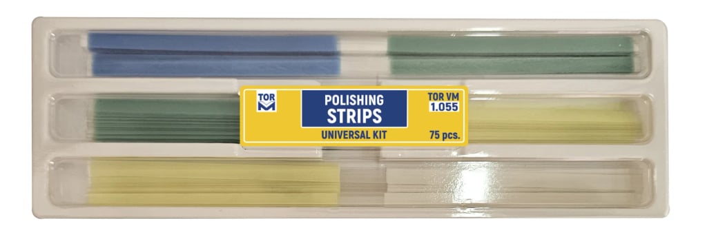 Polishing Strips, Universal Kit, width 4 mm