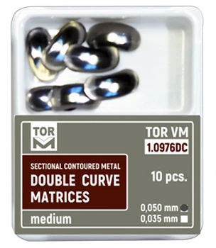 Sectional Contoured Metal Double Curve Matrices, Medium