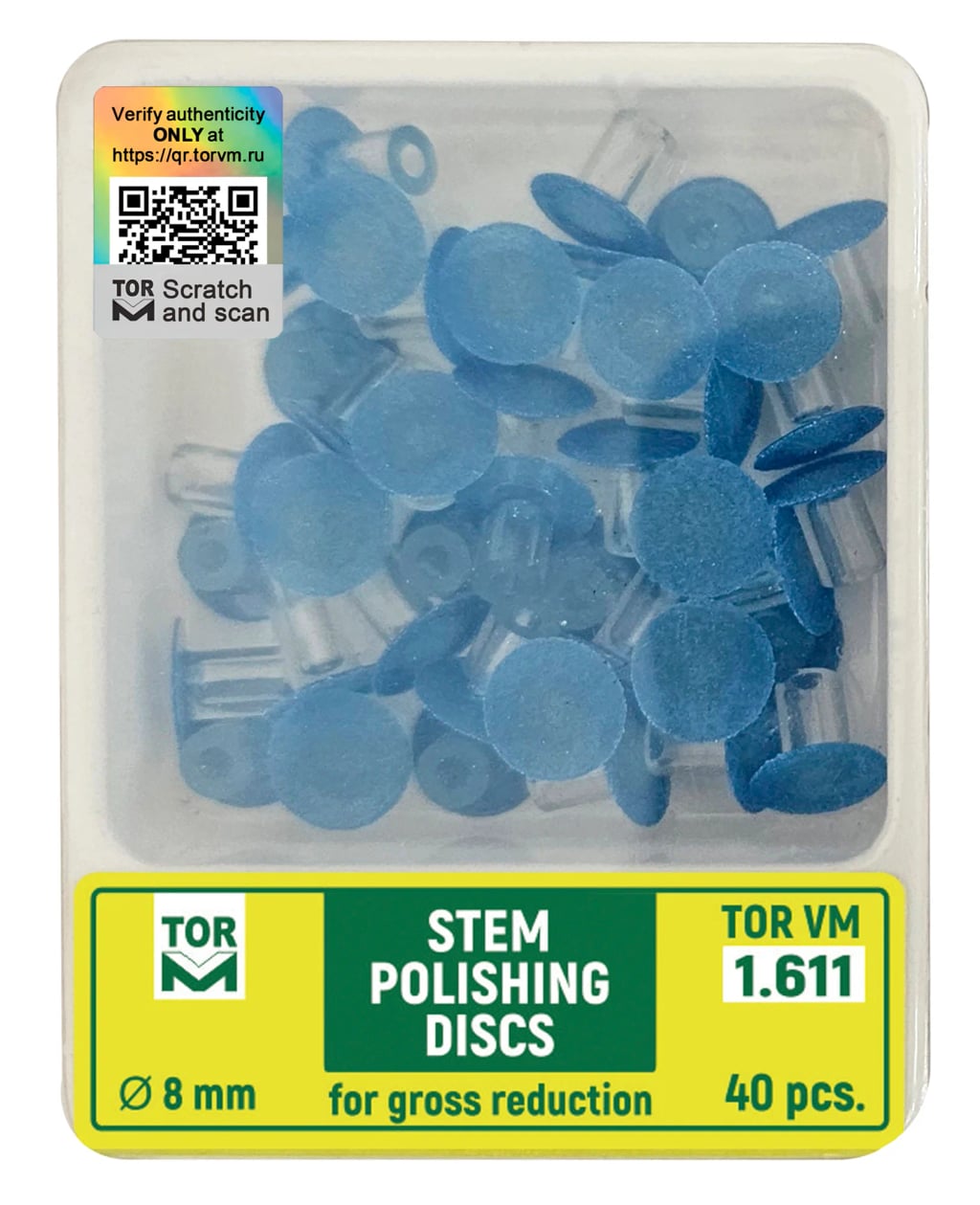 Stem Polishing Discs, Ø8 mm, coarse