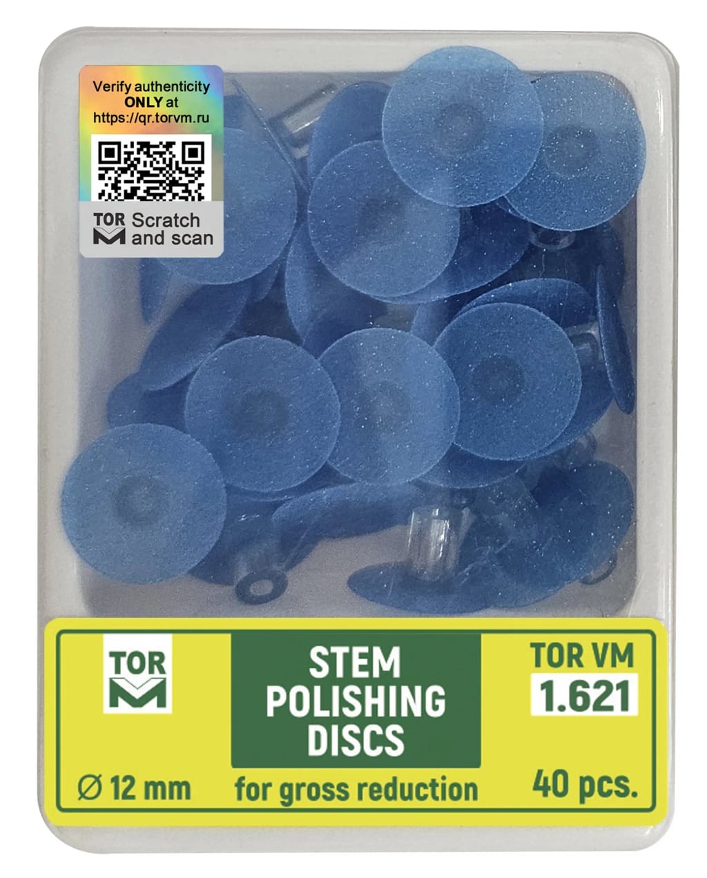 Stem Polishing Discs, Ø12 mm, coarse