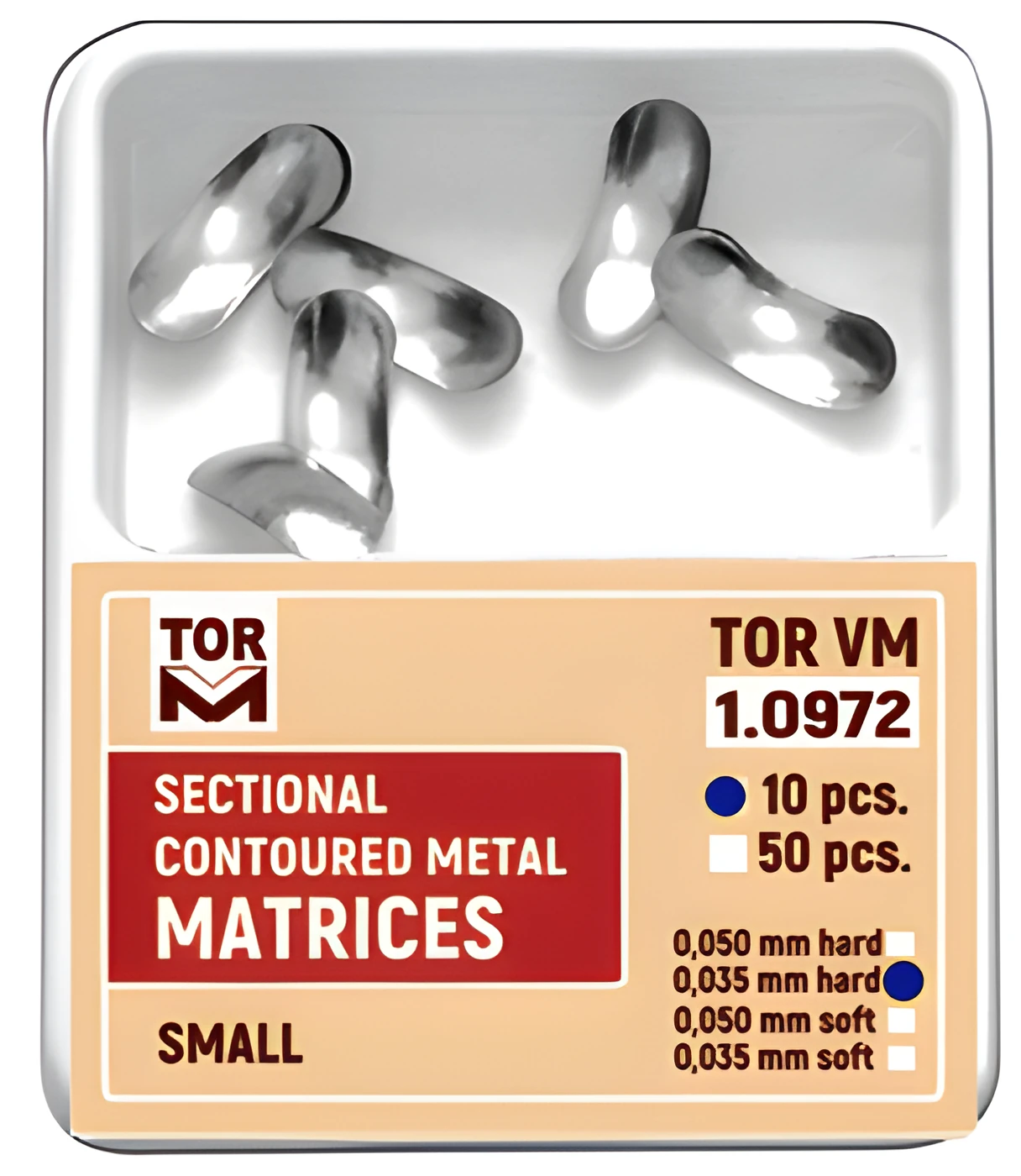 Sectional Contoured Metal Matrices, Small