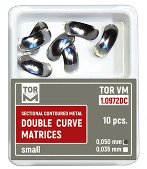 Sectional Contoured Metal Double Curve Matrices, Small